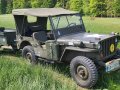Ford GPW Jeep with Trailer
