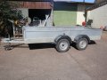 Purpose built 4 wheel trailer Direct from MOD little used,