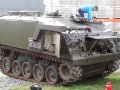 Rare Cold War US personnel carrier Full Track M75, 1950's