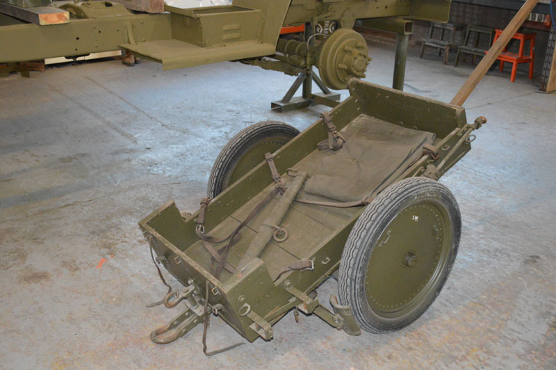 WW2 Wehrmacht or Gebirchsjagers hand/ donkey/ horse cart